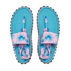 Slingbacks - Neon Palm