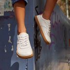 The Retro Sneaker FINAL SALE | Natural Leather