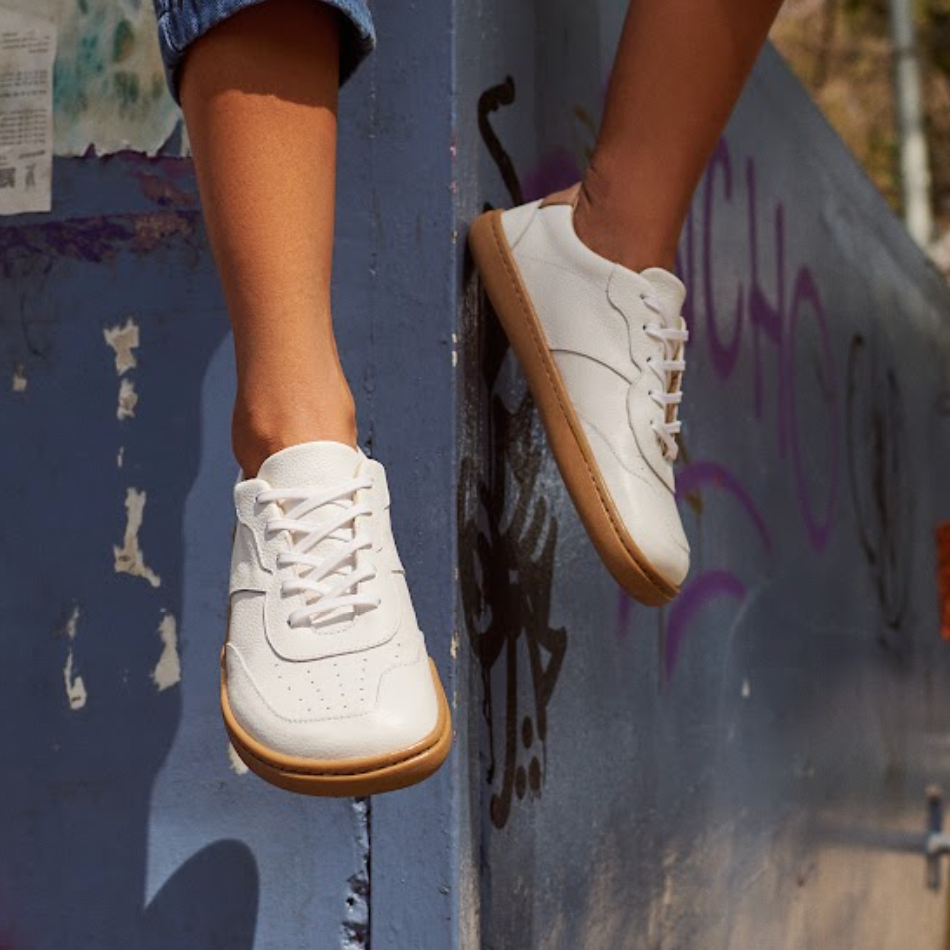The Retro Sneaker FINAL SALE | Natural Leather