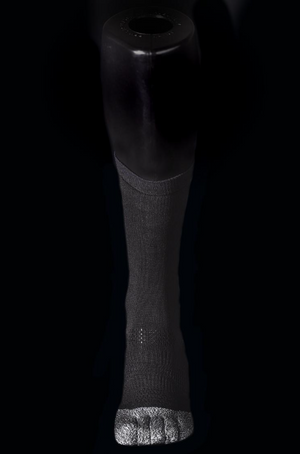XOTOES™ 5.0 Crew by XOSKIN - Black Grey (Made in the USA)