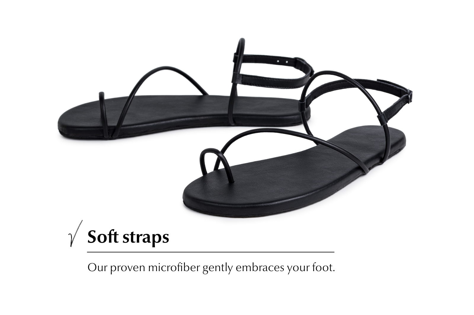 Comfort Sandals Aura Black