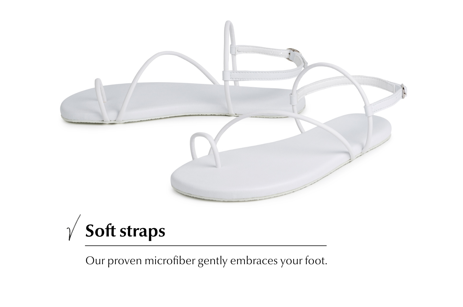 Comfort Sandals Aura White