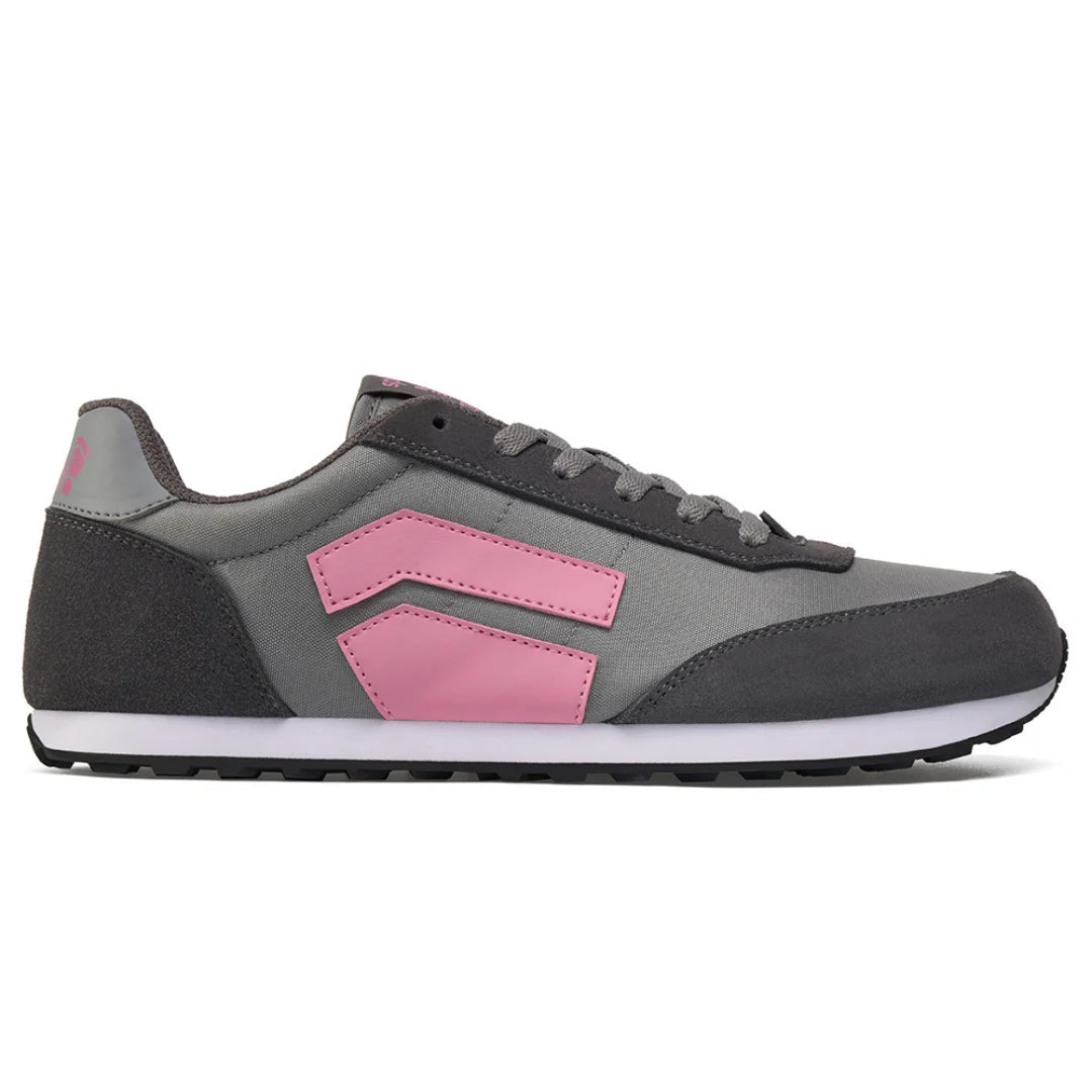 Gray and pink sneaker on a white background with 'Anniversary Deal' text.