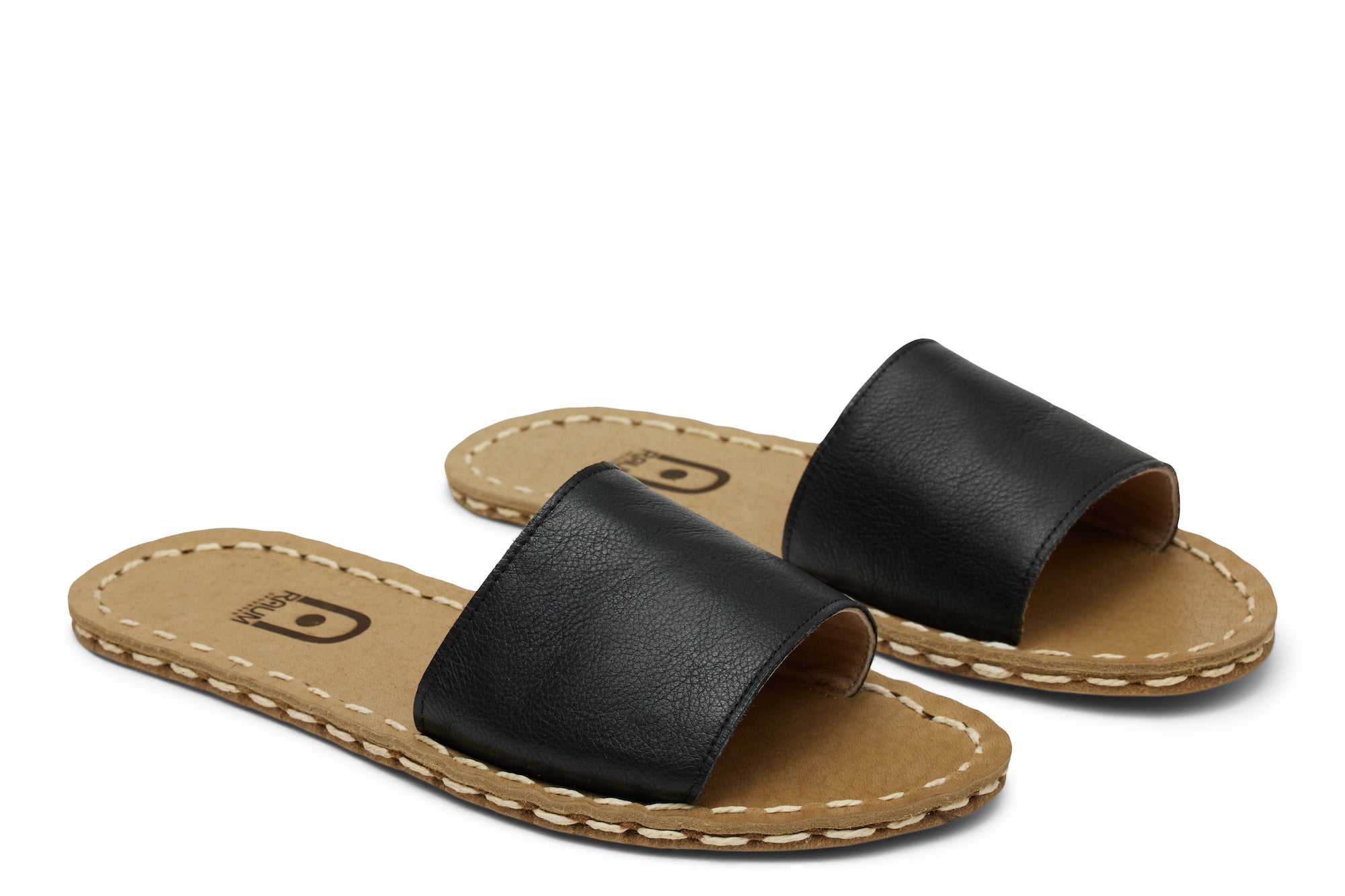 Grounding Slide Sandals / Ebony