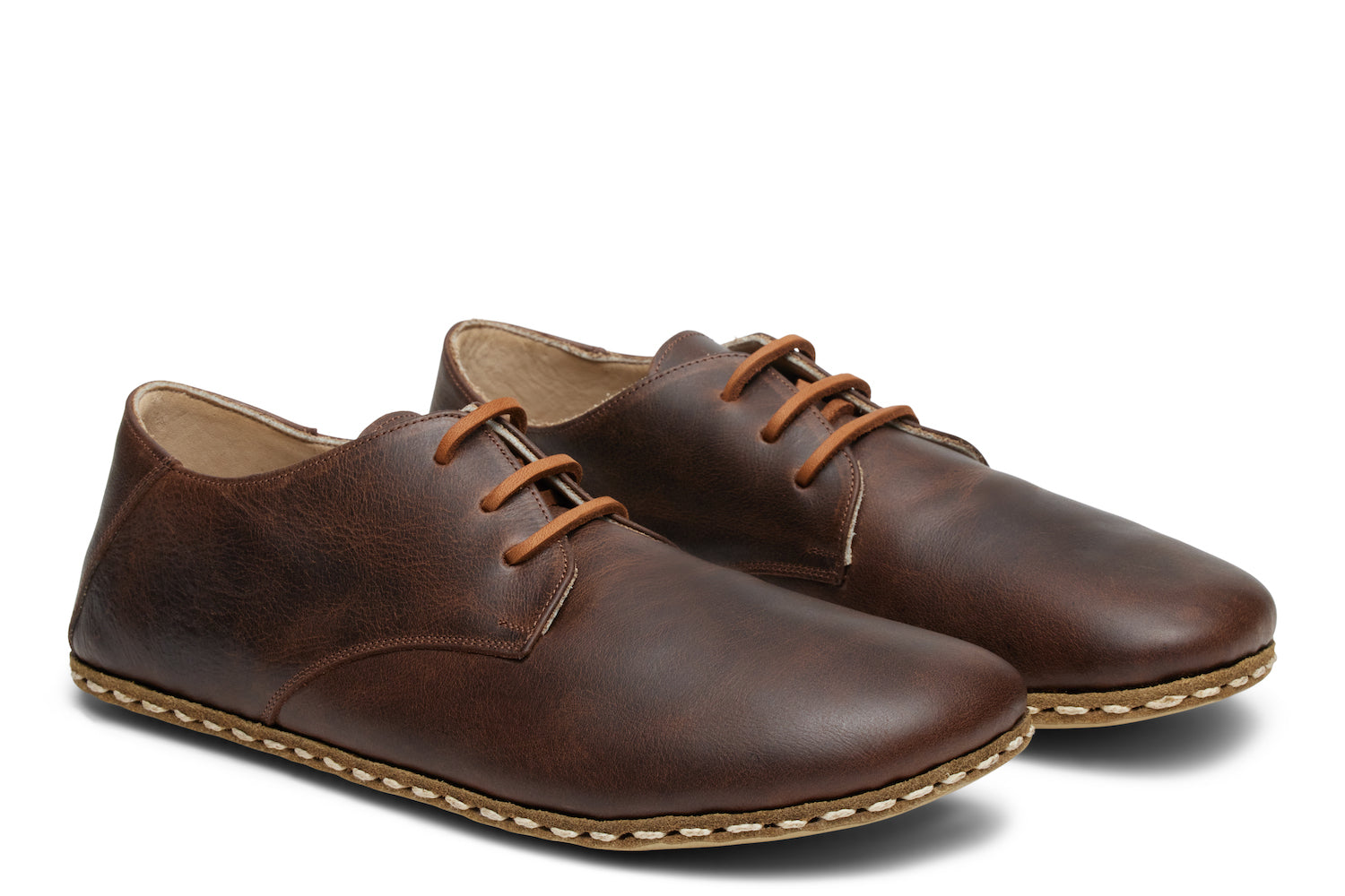 Barefoot Grounding Lace Up Shoe / Coffee