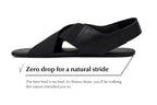 Suna barefoot sandals black