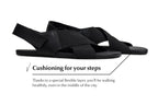 Suna Comfort sandals black