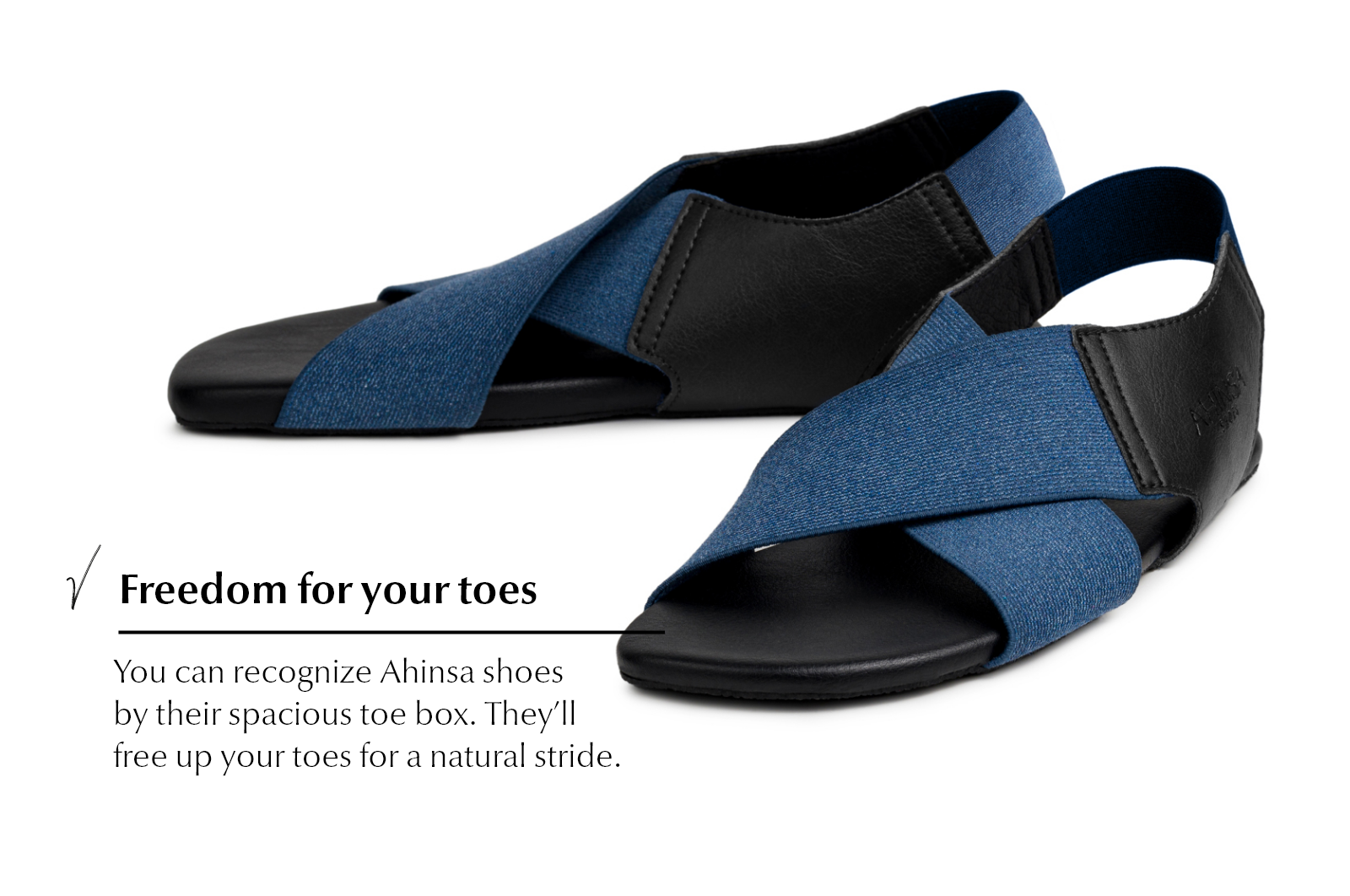 Suna Comfort sandals denim