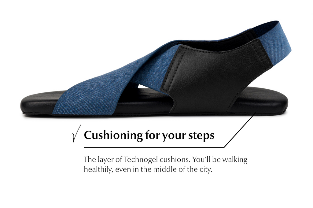 Suna Comfort sandals denim