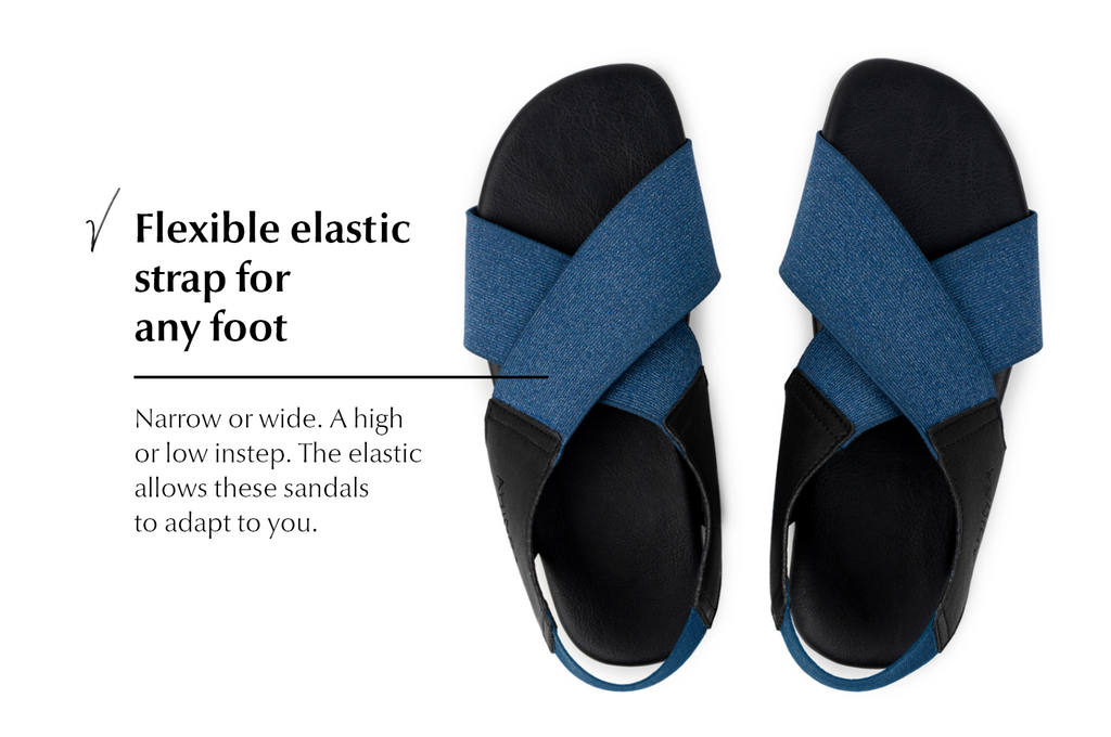 Suna Comfort sandals denim