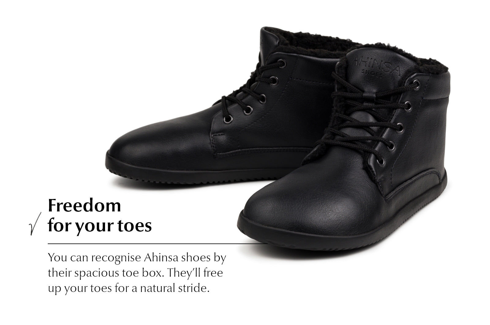 winter barefoot boots Sundara Winter black