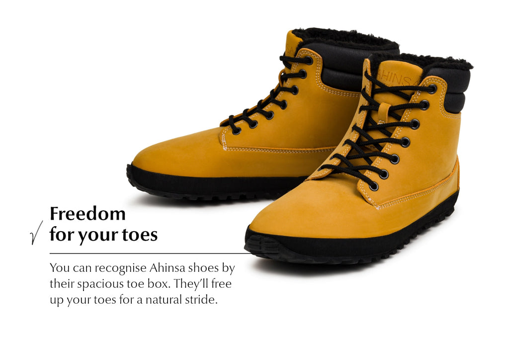 Comfort winter boots Shuma Winter mustard nubuck