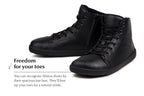 winter barefoot sneakers Tara Winter 2.0 black