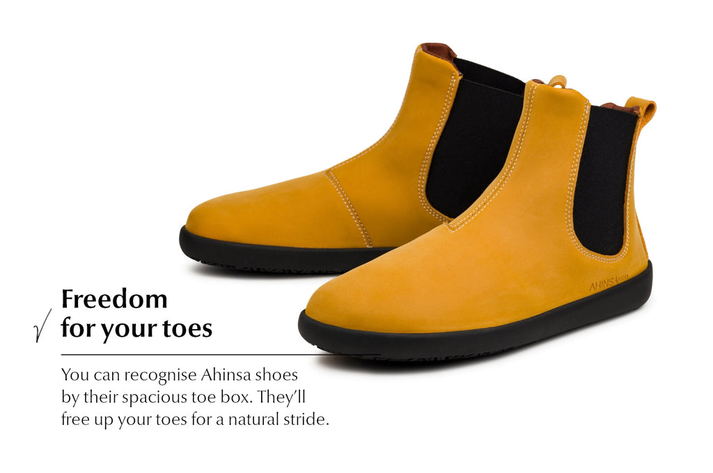 Comfort shoes Chelsea 2.0 mustard nubuck