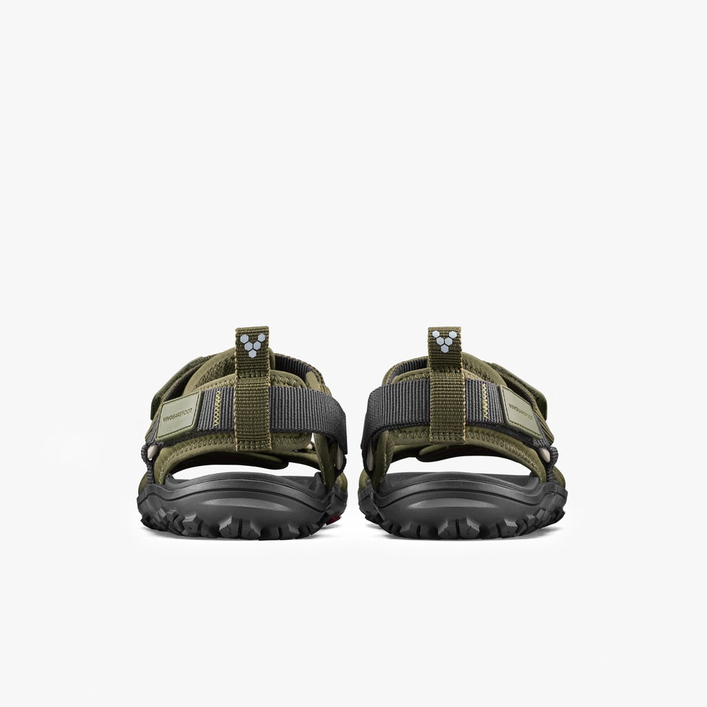 Vivobarefoot Men's Tracker Ora Sandal - Dark Olive