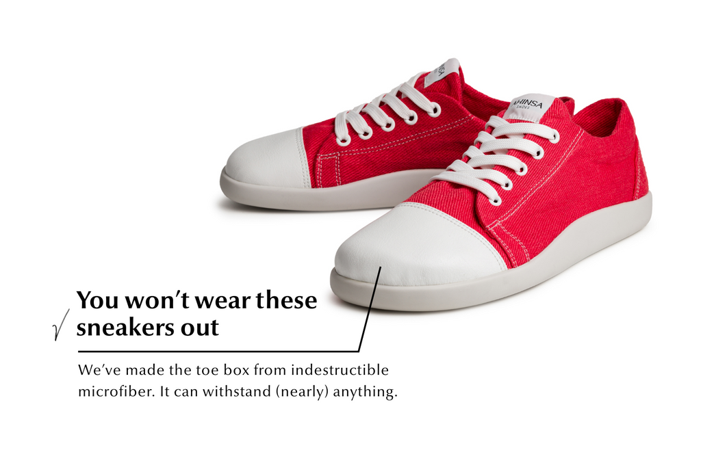 barefoot sneakers Street – Red Hemp