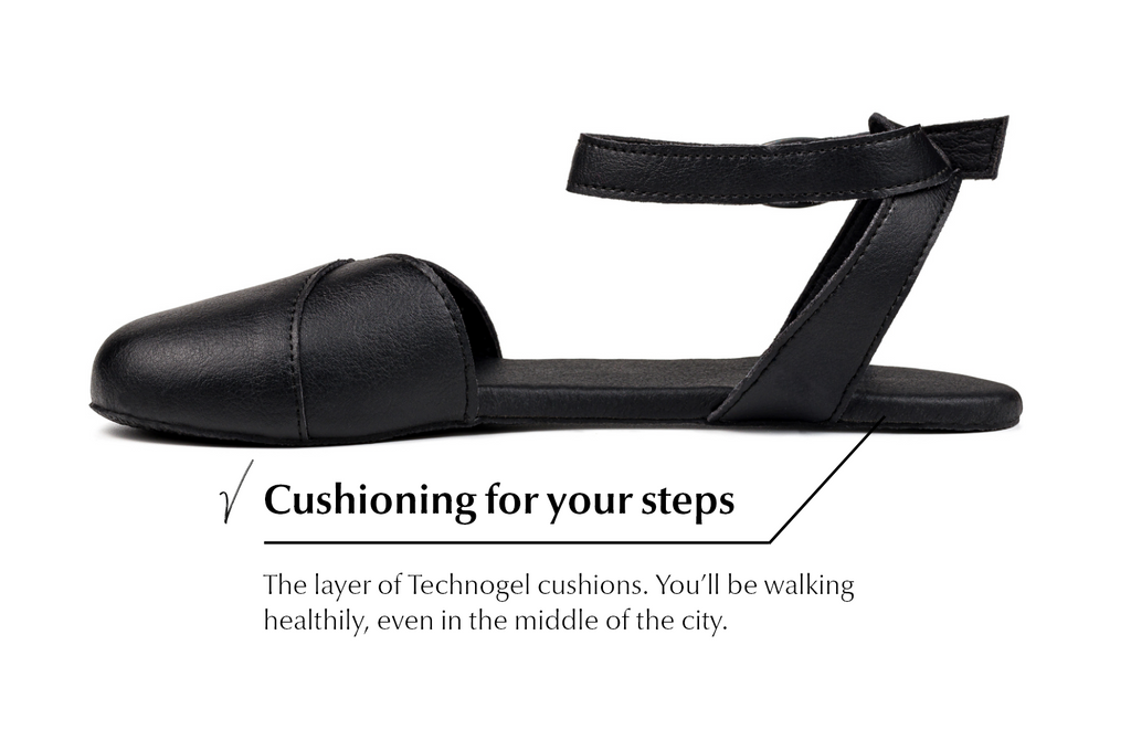 Ballerina Comfort dress shoes black