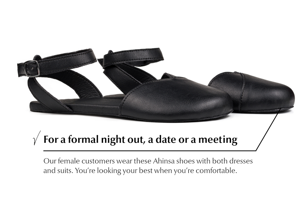 Ballerina Comfort dress shoes black
