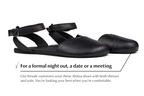 Ballerina Comfort dress shoes black