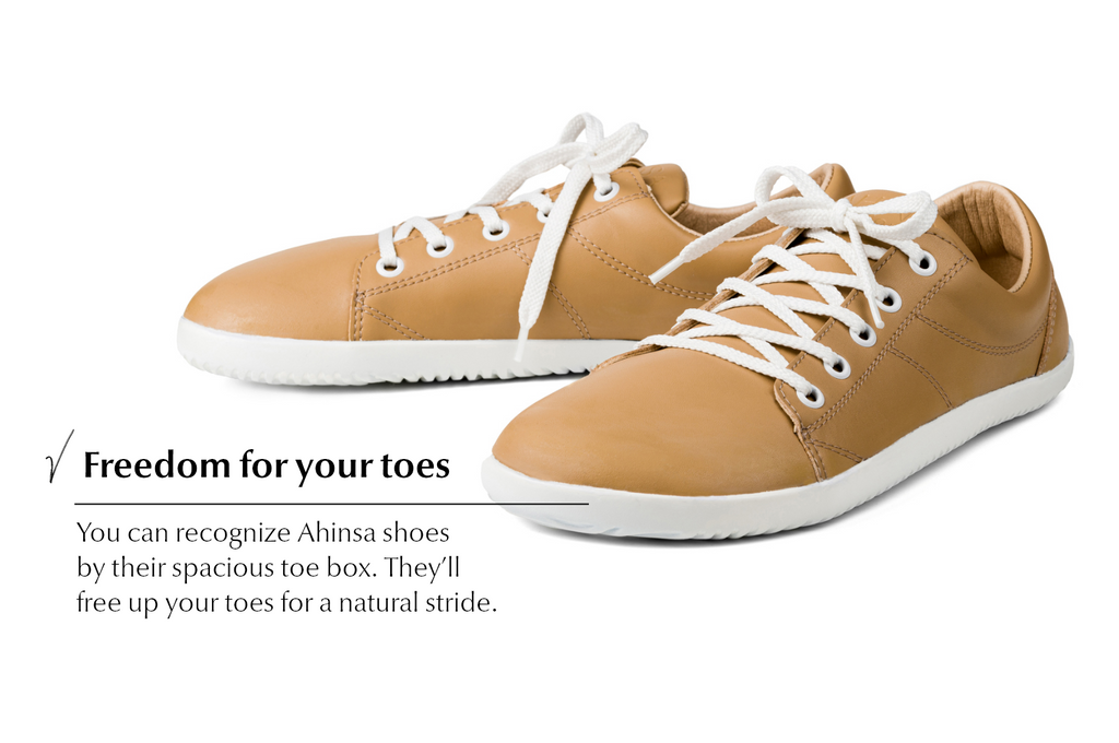 Vida barefoot beige sneakers