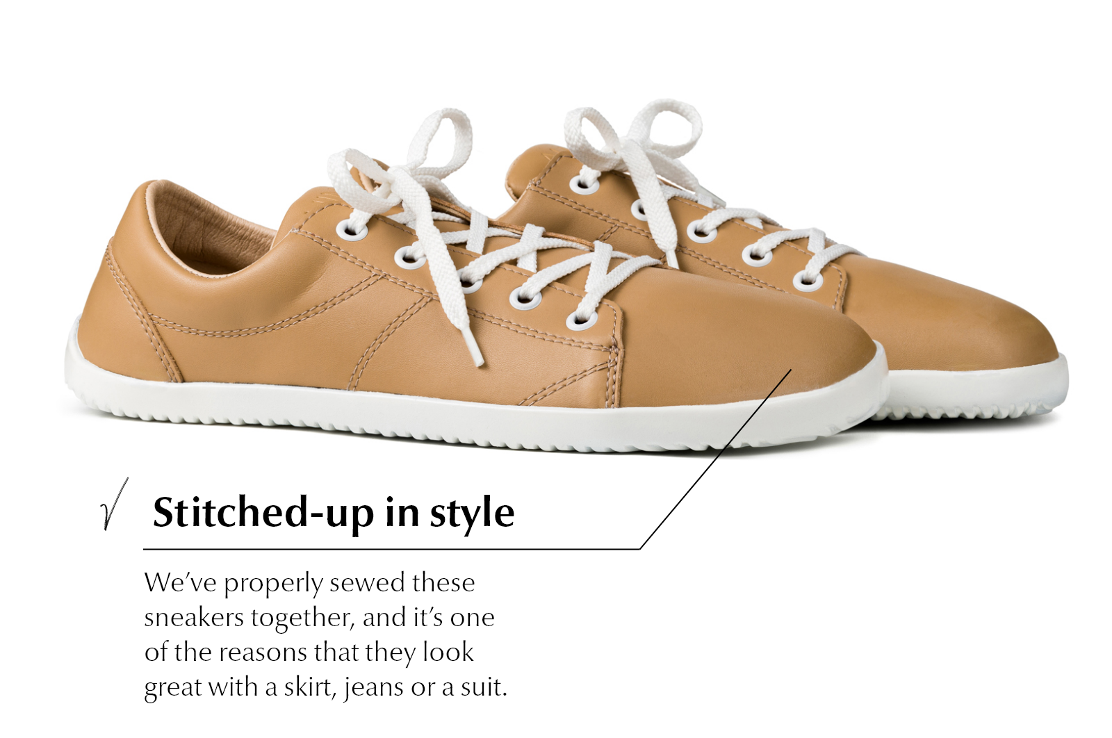 Vida Comfort beige sneakers