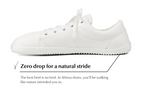 Vida barefoot white sneakers