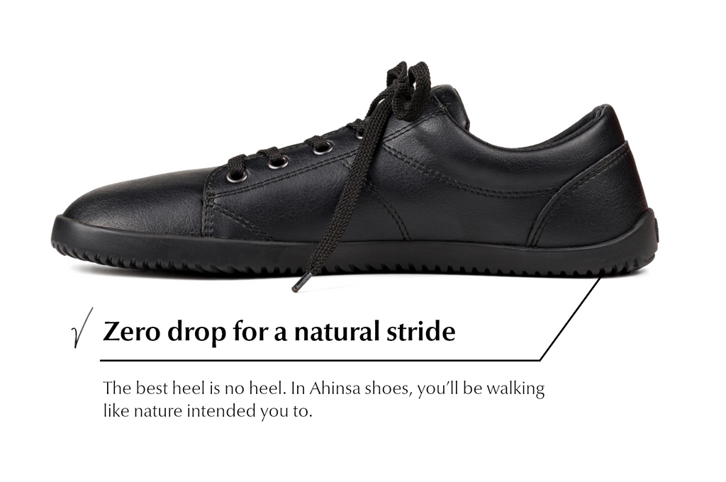 Vida barefoot black sneakers
