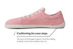 Vida Hemp Comfort pink sneakers