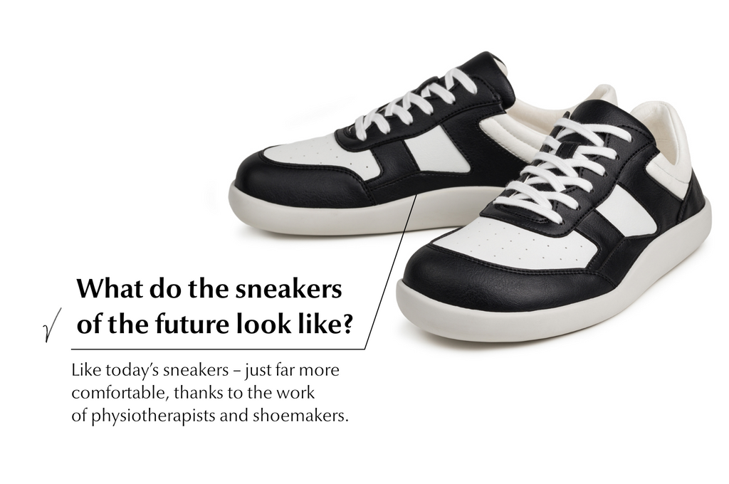 Barefoot Sneakers Yuva Black & White