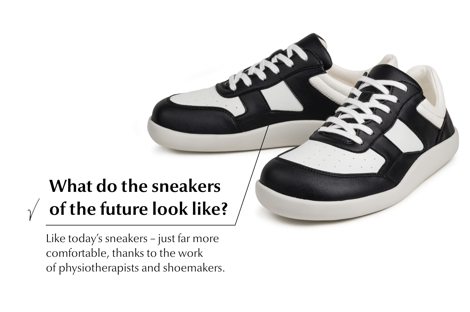 Barefoot Sneakers Yuva Black & White