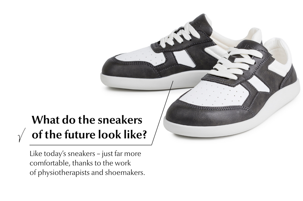 Barefoot Sneakers Yuva Grey & White