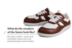 Yuva Comfort Sneakers Brown & White