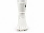 Correct Toes® Crew Merino Wool Socks - White