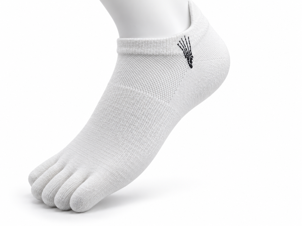 Correct Toes® No Show Original Socks - White