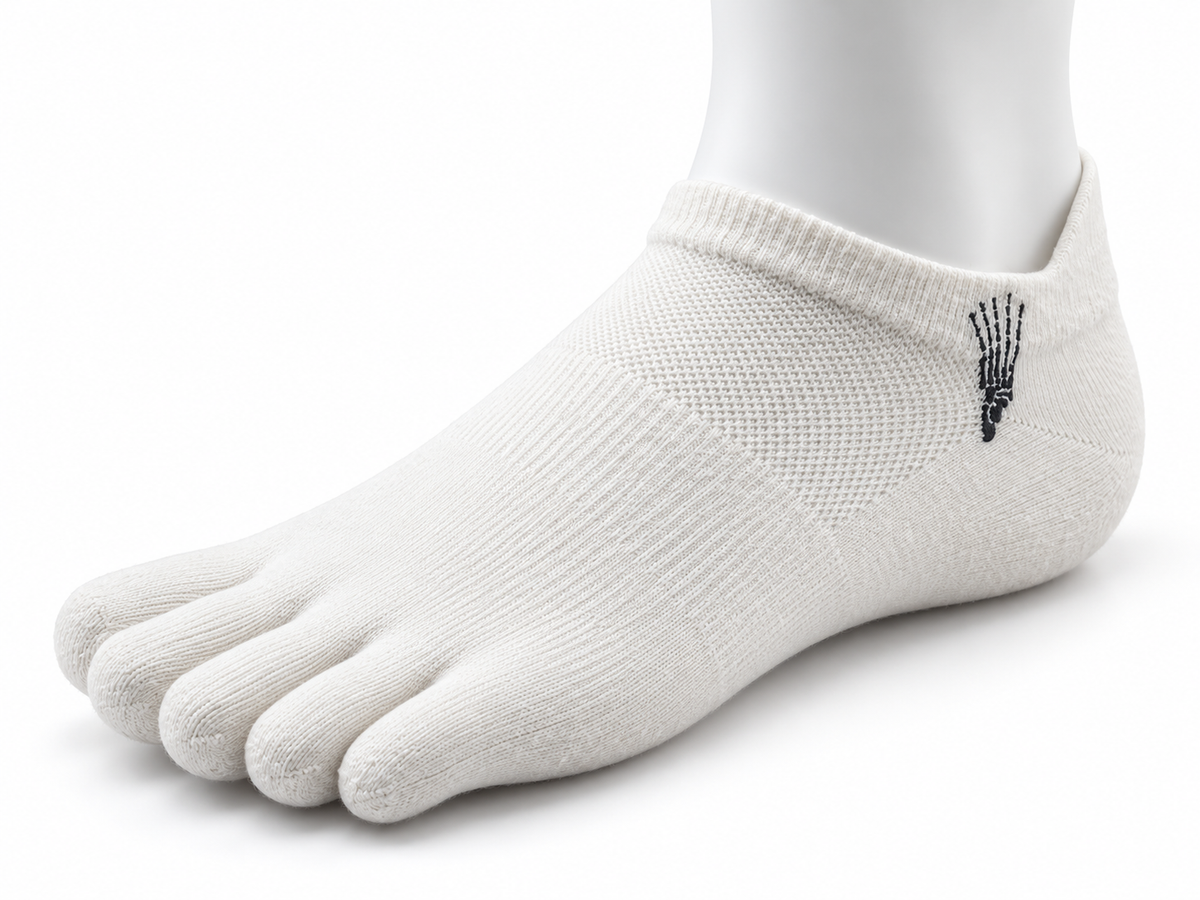 Correct Toes® No Show Original Socks - White