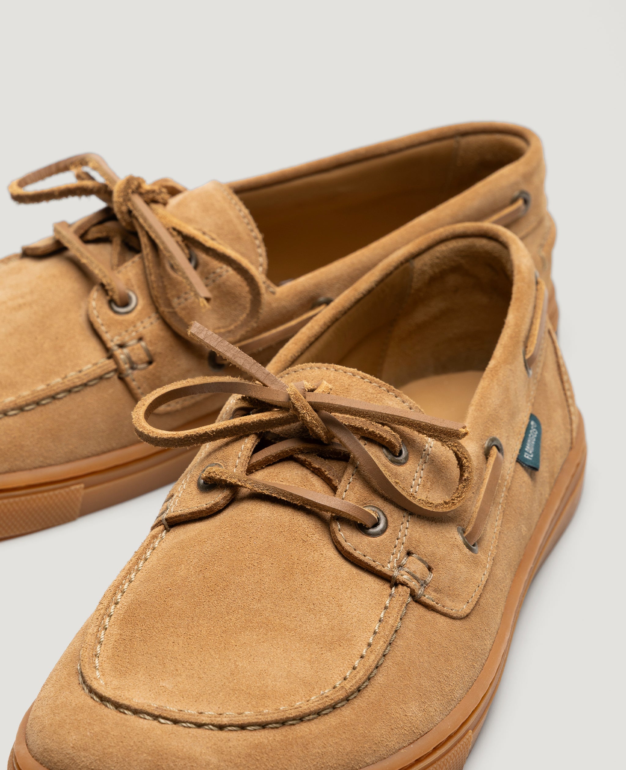 ZERO BOAT SUEDE TAN