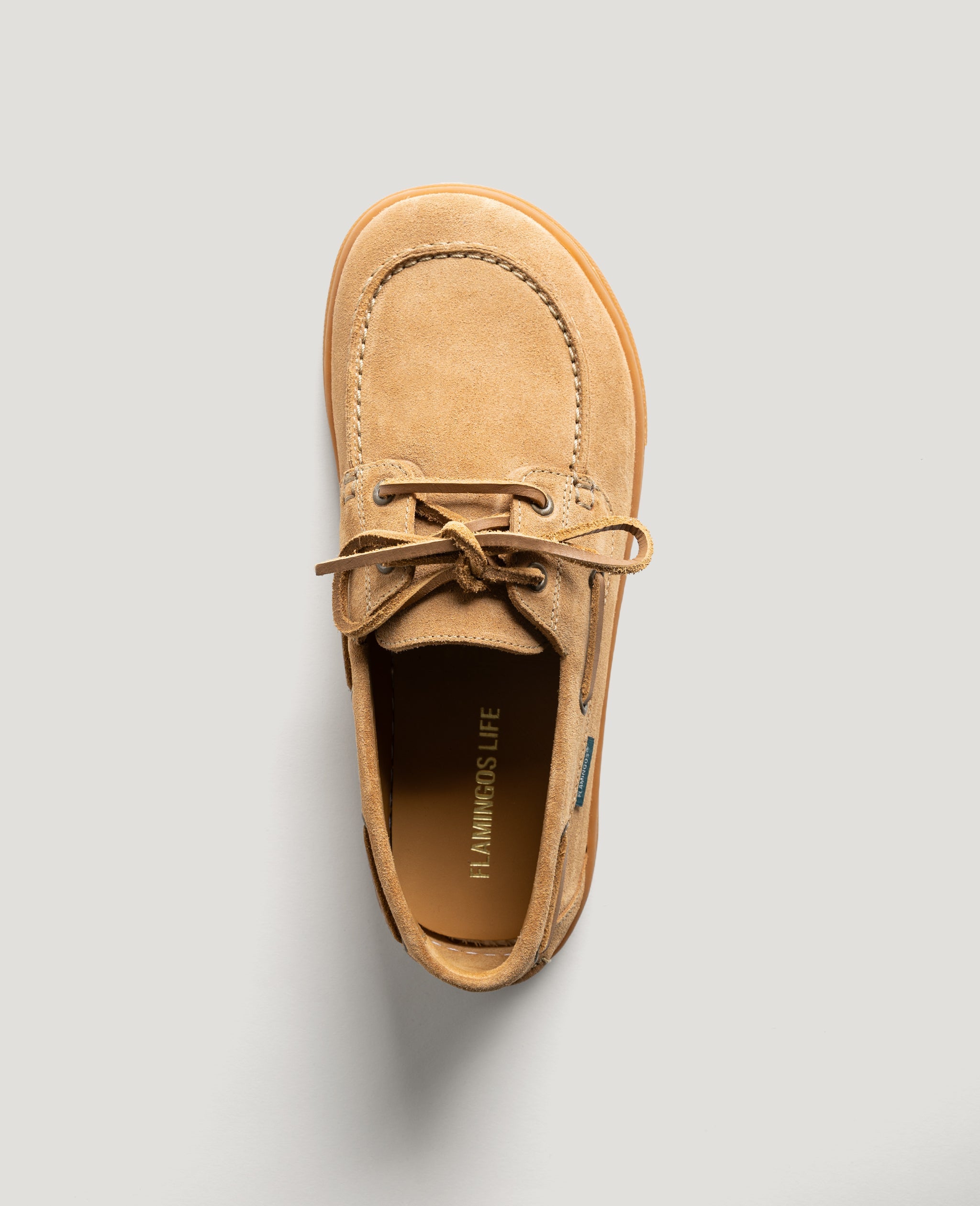 ZERO BOAT SUEDE TAN