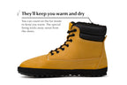 Comfort winter boots Shuma Winter mustard nubuck