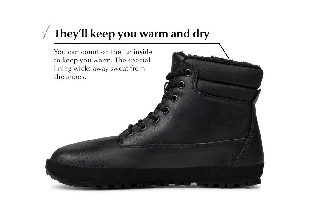 Comfort winter boots Shuma Winter black