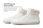 winter barefoot sneakers Tara Winter 2.0 white