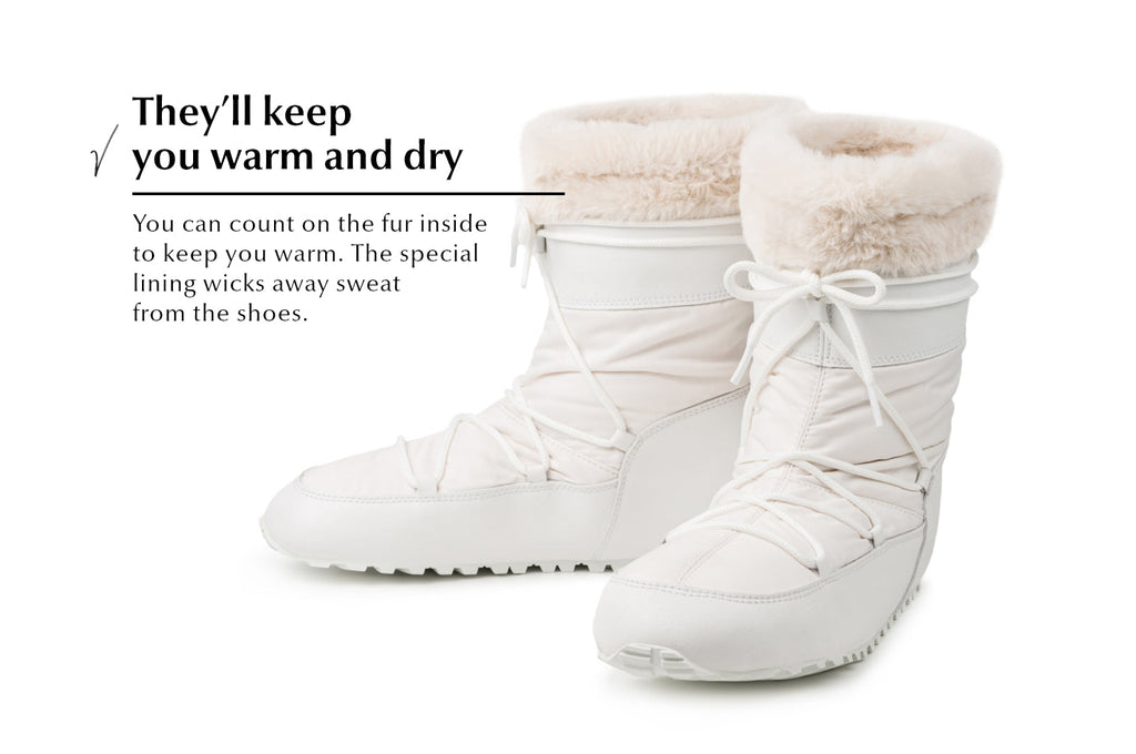 Comfort snowboots Irbis Snow white
