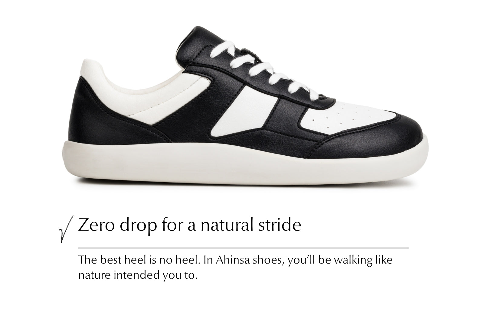 Barefoot Sneakers Yuva Black & White