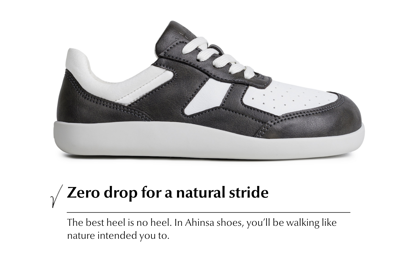 Barefoot Sneakers Yuva Grey & White