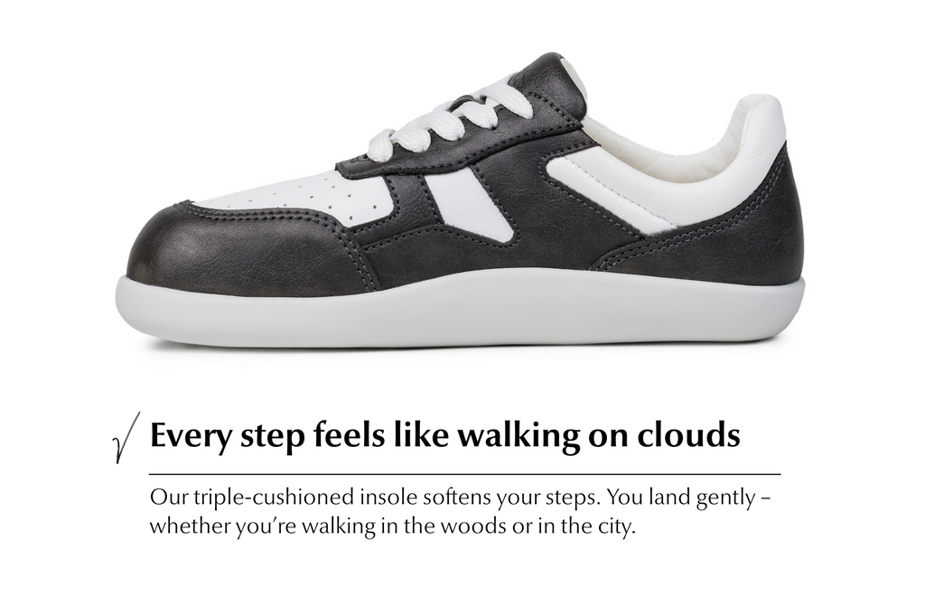 Yuva Comfort Sneakers Grey & White