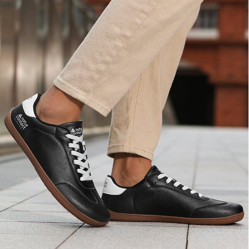 Walker Leather® Waterproof Barefoot Shoes for Everyday Walking