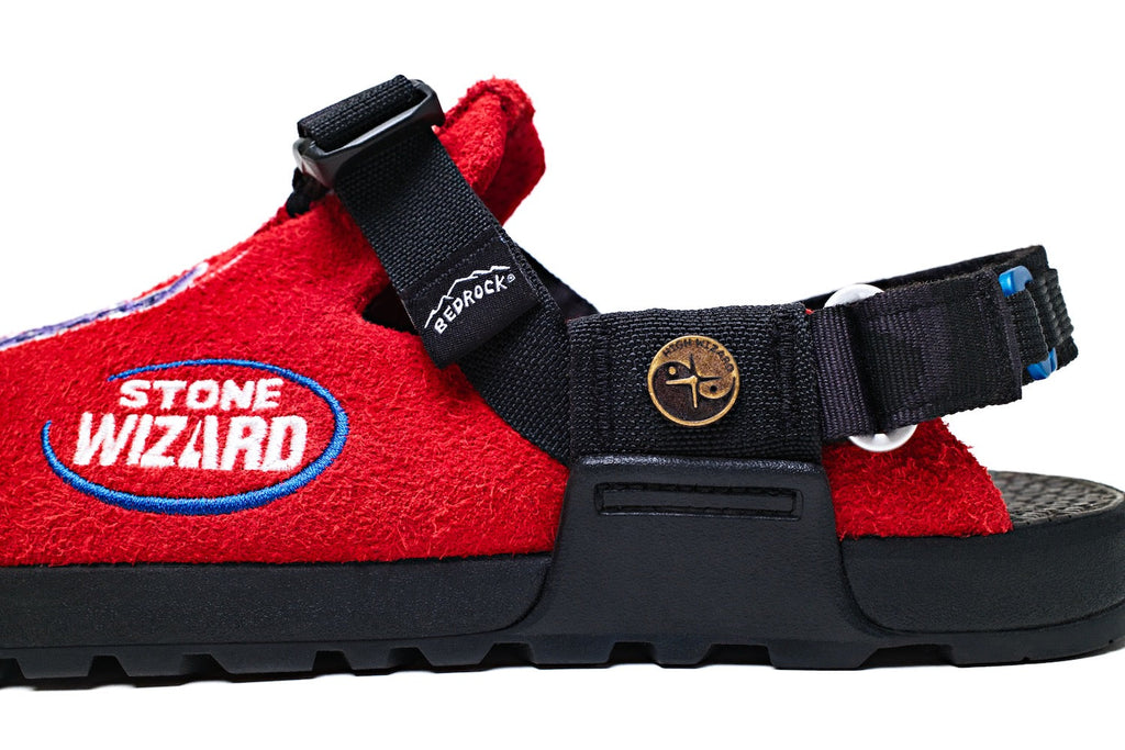 Stone Wizard Mountain Clog - Leather Suede (Hidden Red)