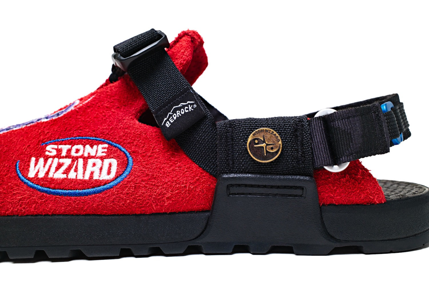 Stone Wizard Mountain Clog - Leather Suede (Hidden Red)
