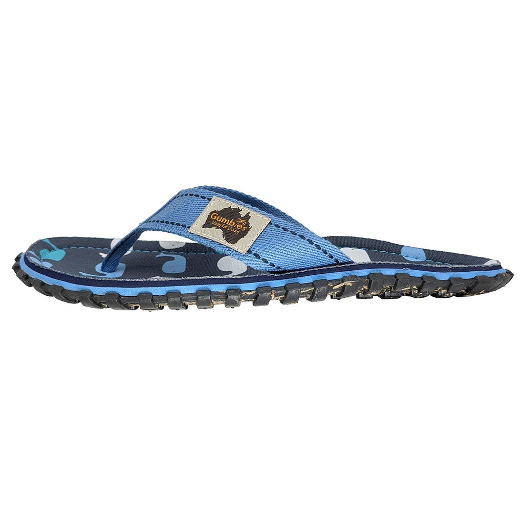 Islander Flip-Flops - Whales