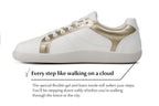 Pura Play Comfort sneakers Gold Trim