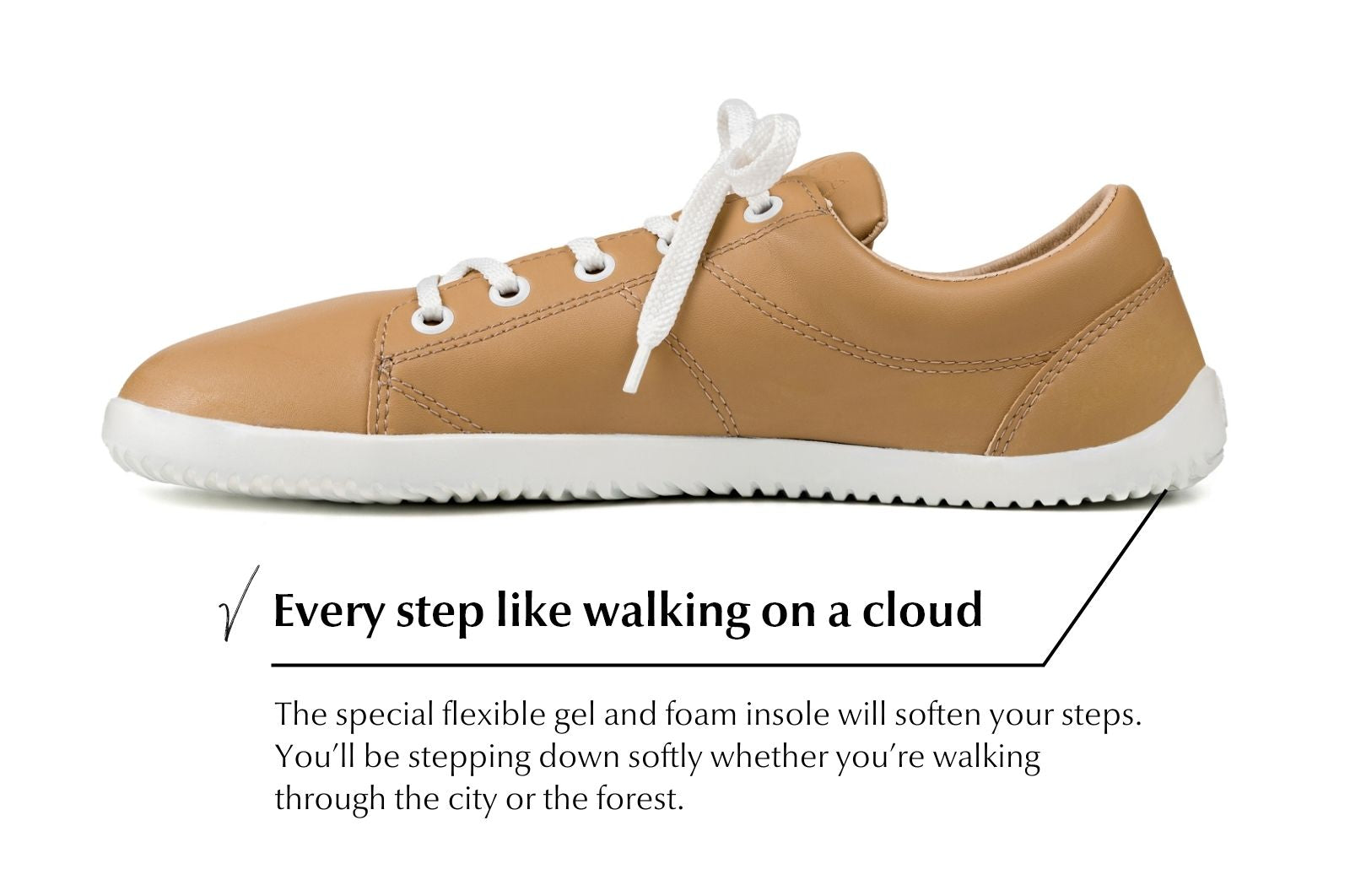Vida Comfort beige sneakers